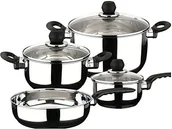 Zestawy garnków i patelni - Magefesa bateria Cocina Practica szt. PRACTIKA 7 - miniaturka - grafika 1