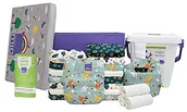 Pieluchy - Bambino Mio Mio, Miosolo Classic pieluchy materiałowe kompletny zestaw, mały ogrodnik - miniaturka - grafika 1