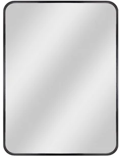 Dubiel Vitrum Lustro prostokątne Nico 50 x 70 cm w ramie czarne NICO 50X70 - Lustra - miniaturka - grafika 2