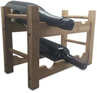 Pozostałe akcesoria barmańskie - Vin Bouquet VIN Bouquet FIC 118  regał na wino z bambusa, brązowy FIC 118 - miniaturka - grafika 1