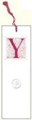 Zakładki do książek - DaVinci Zakładka do książki z anagramem Litera Y - miniaturka - grafika 1
