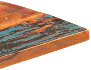 vidaXL Kwadratowy blat stołu 70x70 cm, 25-27 mm, lite drewno z odzysku vidaXL - Blaty meblowe i parapety okienne - miniaturka - grafika 4