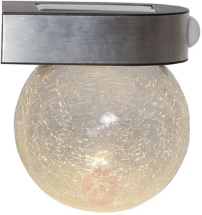 Best Season Solarny kinkiet LED Gloy z czujnikiem ruchu - Lampy ogrodowe - miniaturka - grafika 2