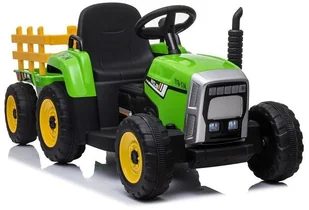 Traktor na Akumulator z Przyczepą XMX611 Zielony - Akcesoria rowerowe - miniaturka - grafika 2