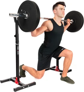 Marbo Sport Stojaki pod sztangę regulowane (2 sztuki) MH-S201 - 1007370 - Stojaki na hantle i obciążenia Marbo Sport Stojaki pod sztangę regulowane (2 sztuki) MH-S201 - 1007370 - Stojaki na hantle i obciążenia - miniaturka - grafika 2