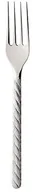 Inne sztućce - Villeroy & Boch montauk-/Widelec do serwowania warzyw, sztućce z łatwej do pielęgnacji stali nierdzewnej stal nierdzewna, 24 cm, porcelana, biała, 10 x 10 x 24.2 cm 12-6448-1260 - miniaturka - grafika 1