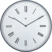 Zegary - Nextime Zegar ścienny Duke biały 7329WI - miniaturka - grafika 1