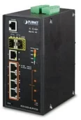 Switche - Planet Switch zarządzalny IGS-5225-4UP1T2S 4-Port 1000Mb/s PoE+ + 1-Port 1000Mb/s + 2-Port 1000Base-X SFP przemysłowy SPP9SZBZG0M0 - miniaturka - grafika 1