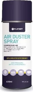 Platinet Sprężone powietrze 400ml (05907595426107) - Środki i akcesoria czyszczące do komputerów - miniaturka - grafika 2