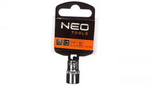 NEO-TOOLS TOOLS 08-450 | Nasadka sześciokątna 1/4", 10 mm 08-450 - Klucze i nasadki - miniaturka - grafika 2