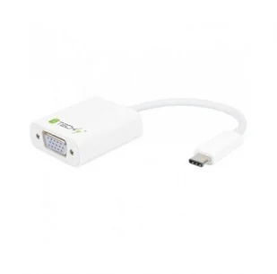 Techly Adapter USB-C 3.1 na VGA M/Ż biały AITEYA000020423 - Adaptery i przejściówki - miniaturka - grafika 6