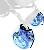 Akcesoria do wózków - Sunnybaby Sunny Baby 11900.0 koła folia zapewnia ochronę Buggy koła, opakowanie 2 sztuki, przezroczysty - miniaturka - grafika 1