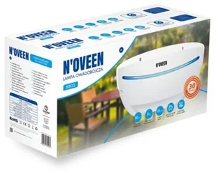 NOVEEN LAMPA OWADOBÓJCZA na KOMARY MUCHY UV 80m2 Kinkiet IKN15 - Lampy owadobójcze - miniaturka - grafika 3