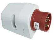 Przedłużacze i rozgałęźniki - Pawbol Wtyczka odbiornikowa 16A 5P 400V B.1087 - miniaturka - grafika 1