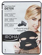 Maseczki do twarzy - Iroha Maska seval/brudnopis Detox firmy z Aktywny Węgiel i kwasu hialuronowego, szt. (3 X 23 ML) 658838 - miniaturka - grafika 1