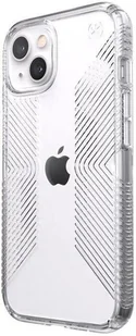 Speck Presidio Perfect-Clear with Grips Etui Ochronne do iPhone 13 z Powłoką Microban (Clear) 141693-5085 - Etui i futerały do telefonów - miniaturka - grafika 2