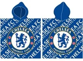Okrycia kąpielowe dla dzieci - BedTex Ponczo dziecięce FC Chelsea, 50 x 100 cm - miniaturka - grafika 1