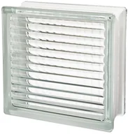 Cegły, pustaki, bloki - Seves Pustak szklany  1908 N 19 x 19 x 8 cm bezbarwny - miniaturka - grafika 1