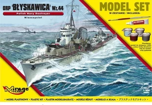 Mirage Hobby Niszczciel ORP Błyskawica wz. 44 MMH-840091 - Modele do sklejania - miniaturka - grafika 2