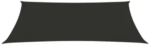 vidaXL Żagiel ogrodowy, tkanina Oxford, prostokątny, 2x4,5 m, antracyt 135093 - Parasole ogrodowe - miniaturka - grafika 3
