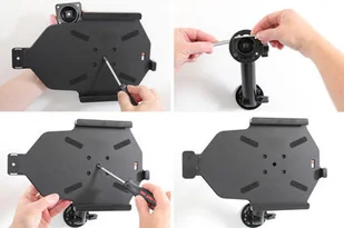 Brodit AB Uchwyt pasywny z blokadą sprężynową do Samsung Galaxy Tab A7 10.4 (2020) SM-T500/SM-T505 741229 - Akcesoria do tabletów i e-booków - miniaturka - grafika 3