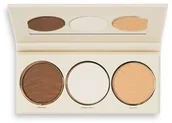 Palety i zestawy do makijażu - Revolution PRO Paleta do twarzy Glam MoodLight 7,8 g - miniaturka - grafika 1