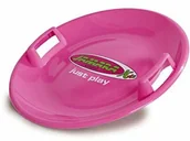 Sanki i ślizgacze - Jamara 460371 460371-Snow Play talerz antypoślizgowy 60 cm uchwyty po obu stronach, bardziej trwały, solidny korpus z tworzywa sztucznego, super zabawne motywy na antypoślizgowej misce, lekka waga tyl - miniaturka - grafika 1