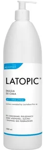 Biomed Spółka Akcyjna Latopic Emulsja do ciała do skóry atopowej i skłonnej do podrażnień 1000 ml - Kosmetyki kąpielowe dla dzieci - miniaturka - grafika 3