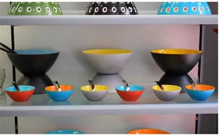 Guzzini My Fusion Miska Czarno-Niebieska Średnica 25,0 2814.25.170 - Miski i półmiski - miniaturka - grafika 2