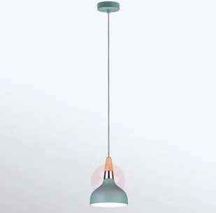 Modna lampa wisząca Juna w kolorze turkusowym - Lampy sufitowe - miniaturka - grafika 2