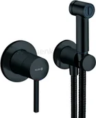 Zestawy prysznicowe - Kludi Bozz zestaw słuchawki bidetowej czarny 389983976 - miniaturka - grafika 1