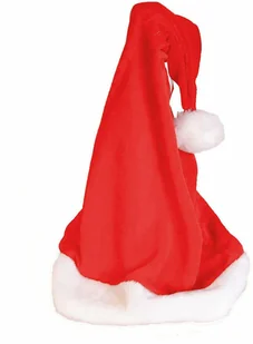 Arpex CZAPKA MIKOŁAJA WELUR zakupy dla domu i biura! SM9623 - Ozdoby bożonarodzeniowe - miniaturka - grafika 3