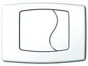 Przyciski spłukujące - KK-POL Przycisk spłukujący do stelaża FOKA biały - miniaturka - grafika 1