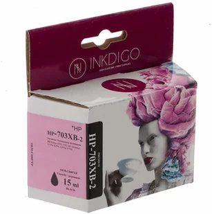 Inkdigo Zamiennik tuszu INKDIGO HP 703 XL Black (CD887EP) HP-703XB-2 - Tusze zamienniki - miniaturka - grafika 2