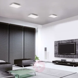 Leuchten Direkt Lampa sufitowa LED LOLAsmart Flat, 30 x 30 cm - Systemy inteligentnych domów - miniaturka - grafika 2