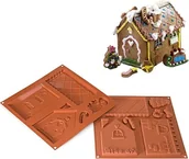 Pozostałe akcesoria świąteczne - Silikomart Formy do ciasta Hsh 01 Home Sweet Home chatka z piernika 25.601.00.0068 - miniaturka - grafika 1