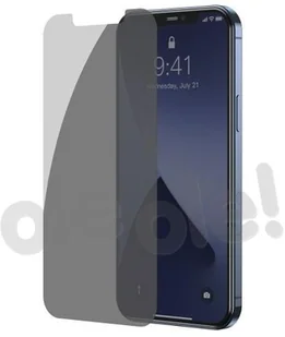 Baseus 2x Szkło hartowane 0,3 mm Anti Spy iPhone 12 mini Przezroczysty (SGAPIPH54N-LK02) - iPhone 12 mini - Szkła hartowane na telefon - miniaturka - grafika 2