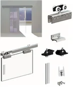 Akcesoria do drzwi - Valcomp Komplet złączek  Herkules glass - miniaturka - grafika 1