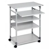 Stoły i stoliki do biura - Durable Stolik do komputera SYSTEM COMPUTER TROLLEY 75 VH szary /372010/ DU1032-5 - miniaturka - grafika 1