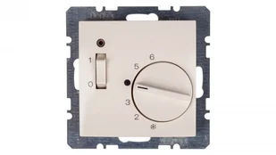 Berker Kwadrat kremowy regulator temperatury [20308982] B_20308982 - Gniazdka elektryczne - miniaturka - grafika 2