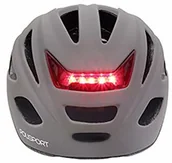 Kaski rowerowe - Polisport Unisex Adult kask rowerowy City'Go 54/59 cm, szary 147129 - miniaturka - grafika 1