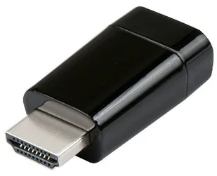 Lindy Adapter AV HDMI A auf VGA Adapter Dongle 1080p & 1920x1200 38194 - Adaptery i przejściówki - miniaturka - grafika 2