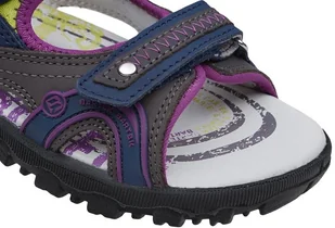 Bartek Sandałki na rzepy 16113-V38 19113-V38 Multikolor Sandały 27699 - Buty dla dziewczynek - miniaturka - grafika 5