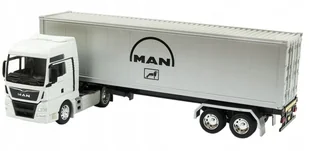 Model Tir Man Tgx Z Naczepą Metal Welly 1:32 - Samochody i pojazdy dla dzieci - miniaturka - grafika 2