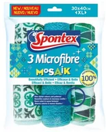 Ściereczki, gąbki, czyściki - Spontex Ściereczka Mosaik 3 sztuki) - miniaturka - grafika 1