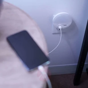 LEDVANCE LEDVANCE Lunetta USB lampka nocna LED z portem USB - Lampy ścienne - miniaturka - grafika 2