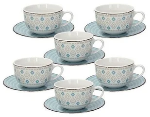 TOGNANA Zestaw filiżanek TOGNANA Casablanca 270 ml 12 elementów) - Filiżanki - miniaturka - grafika 2