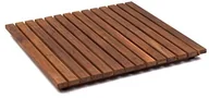Maty antypoślizgowe - asinox tek4 a5050 mata prysznicowa wykonana z drewna tekowego, kwadrat, 50 cm TEK4A5050 - miniaturka - grafika 1