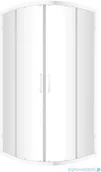 Kabiny prysznicowe - Omnires Chelsea 90x90 półokrągły NDF90BPTR - miniaturka - grafika 1