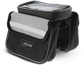 Akcesoria turystyczne - InLine 55669 Sport torba na rower Multi do montażu na ramę, 16 x 11 x 4 cm czarna 55669 - miniaturka - grafika 1